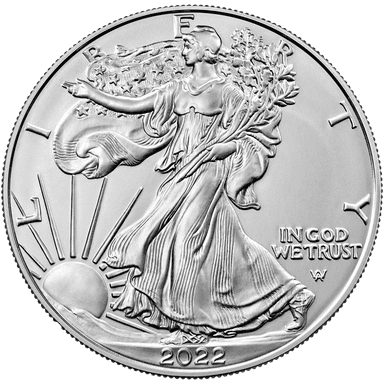 Silver American Eagle coin